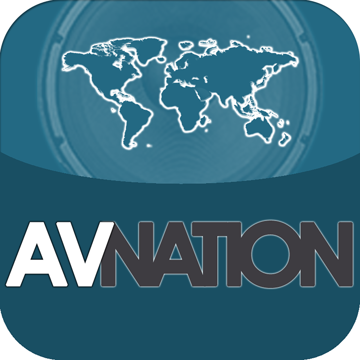 Avnation button logo