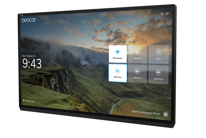 Avocor Announces Powerful New Edge-to-Edge Interactive Displays 