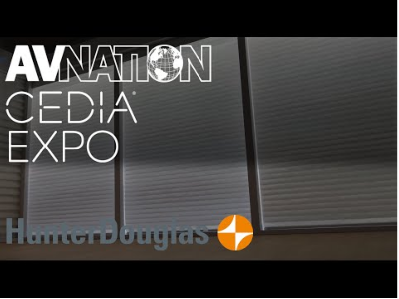 Hunter Douglas Uses Powered Shades to Bring Wellness To the Next Level at CEDIA Expo 2022