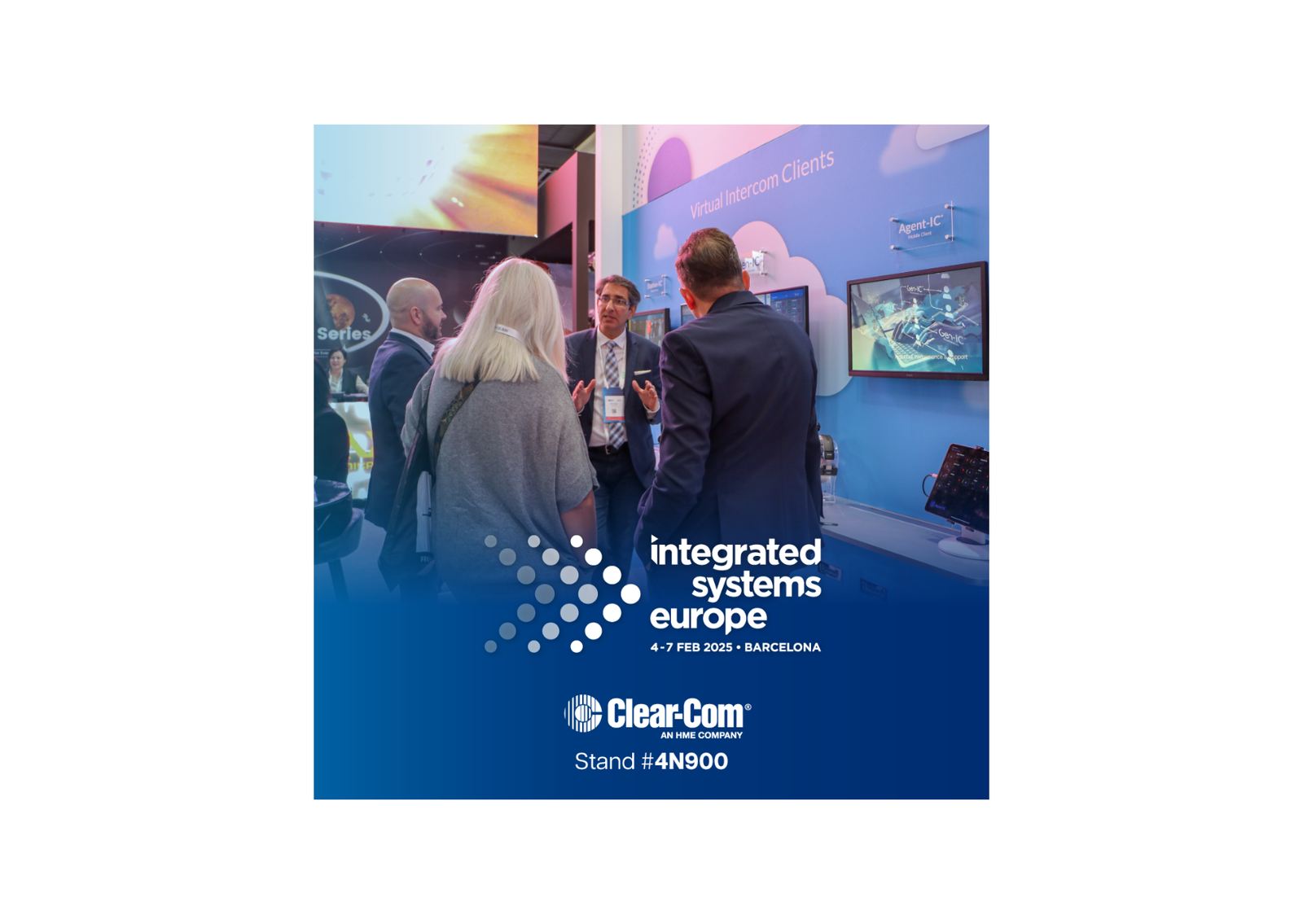 Clear-Com Invites ISE Attendees to Discover New Solutions at their 2025 Showcase