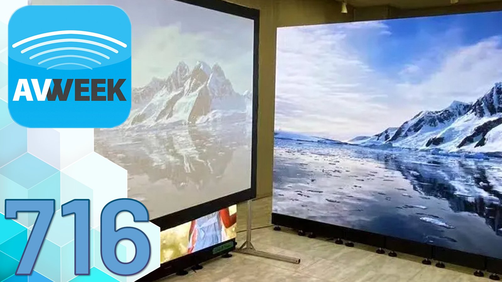 AVWeek 716: Projectors Vs. Video Walls