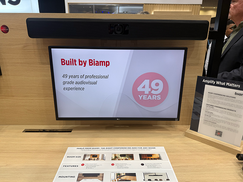 Biamp Workplace Solutions Take Center Stage at InfoComm 2025