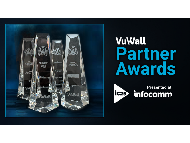 VuWall Honors Partner Performance at InfoComm 2025