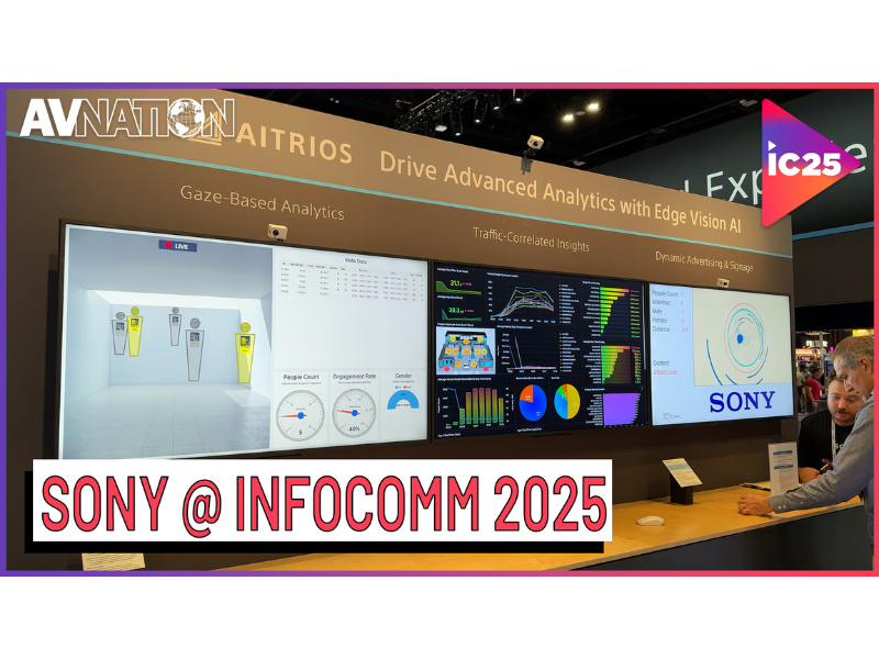 Sony’s Crystal LED Stuns InfoComm 2025 – AI, Virtual Production & AV Tech That’s Changing Everything