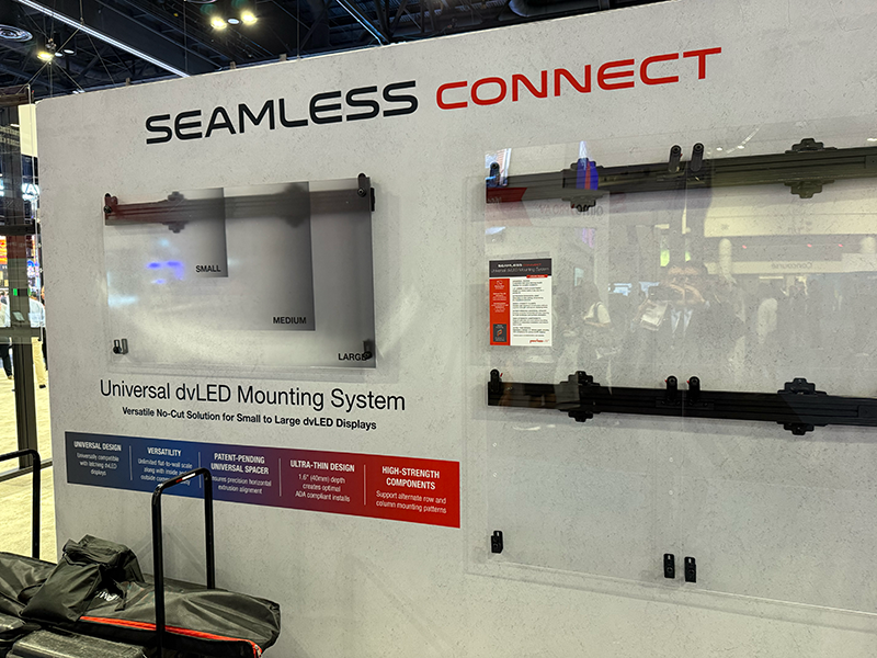 Peerless‑AV Showcased Universal dvLED Mounts and More at InfoComm 2025