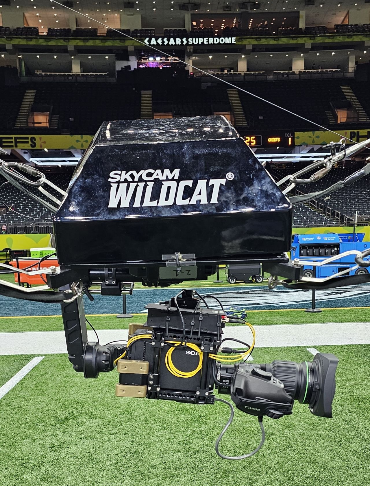 MultiDyne Streamlines the Sports Production Payload for SkyCam