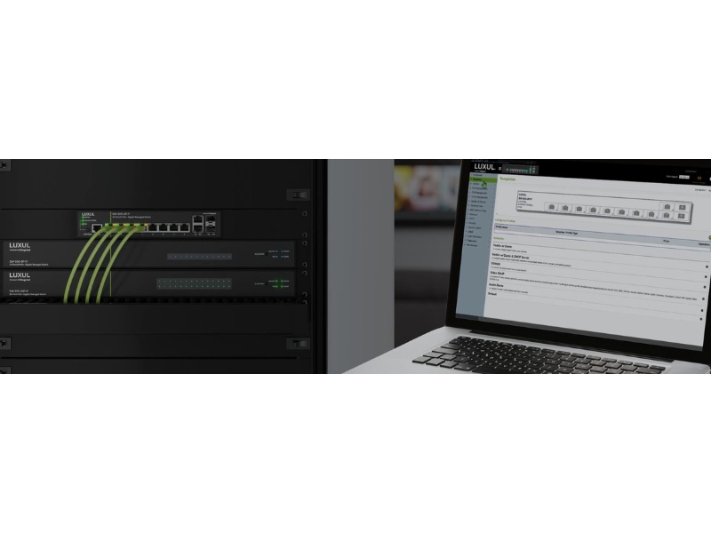 Luxul Transforms AV-over-IP Deployment with Launch of New SW Series Managed Switch Templates
