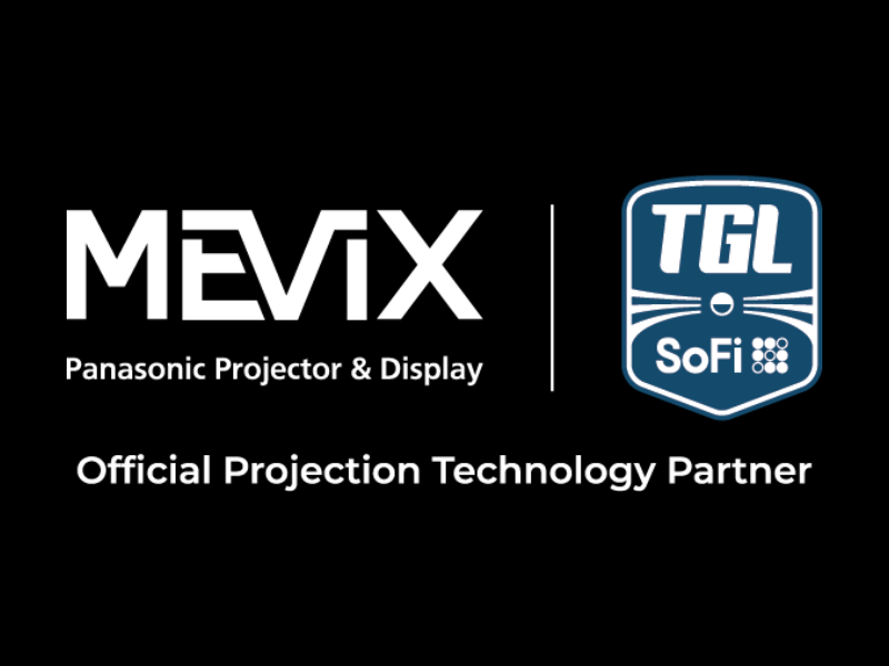 Panasonic Projector & Display Americas Named Official Projector Partner of TGL Presented by SoFi