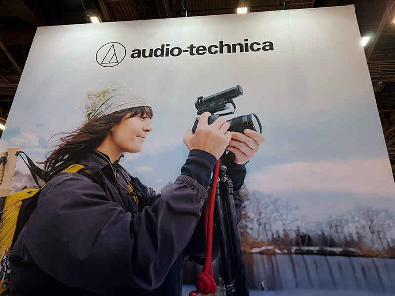 Audio-Technica at NAB 2026: A Stereo Plant Mic and Two Camera Shotguns