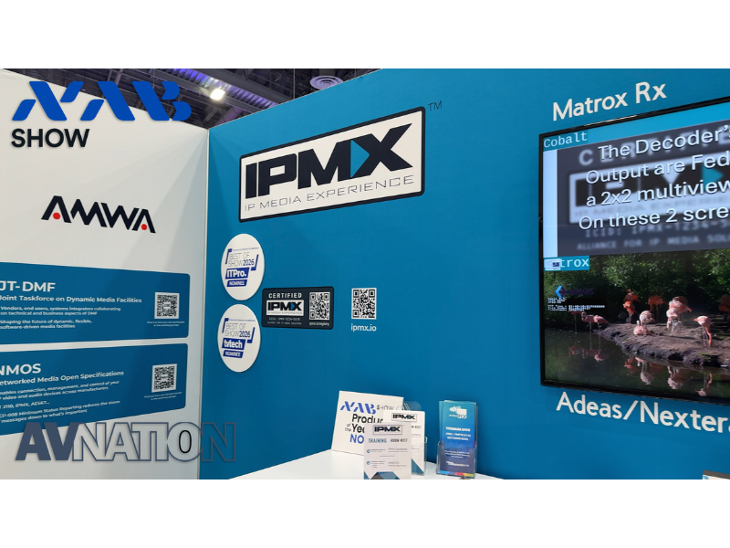 Bridging AV and Broadcast: IPMX Advances with New Training and Certification Initiatives at NAB 2026