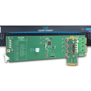 AJA Debuts OG-FiDO-4 openGear Four-Channel SDI/Fiber Conversion Cards